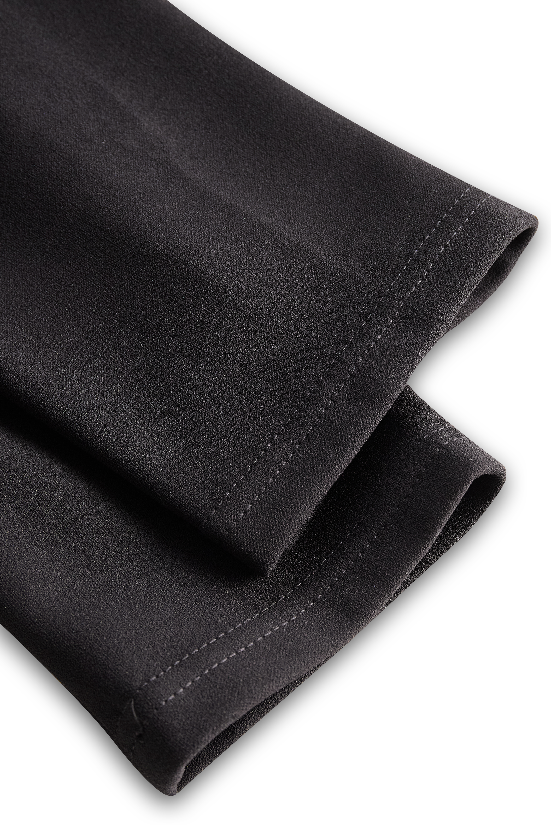 Women's Belted Pencil Midi Dress, Mock Wrap V Neck 3/4 Sleeve Fitted Work Dress, Smart Office Occasion Dress for Women UK - Cararush