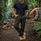 Tactical Pants | Lightweight Stretch Fabric with 9 Versatile Pockets | Durable Comfort for Outdoor Activities