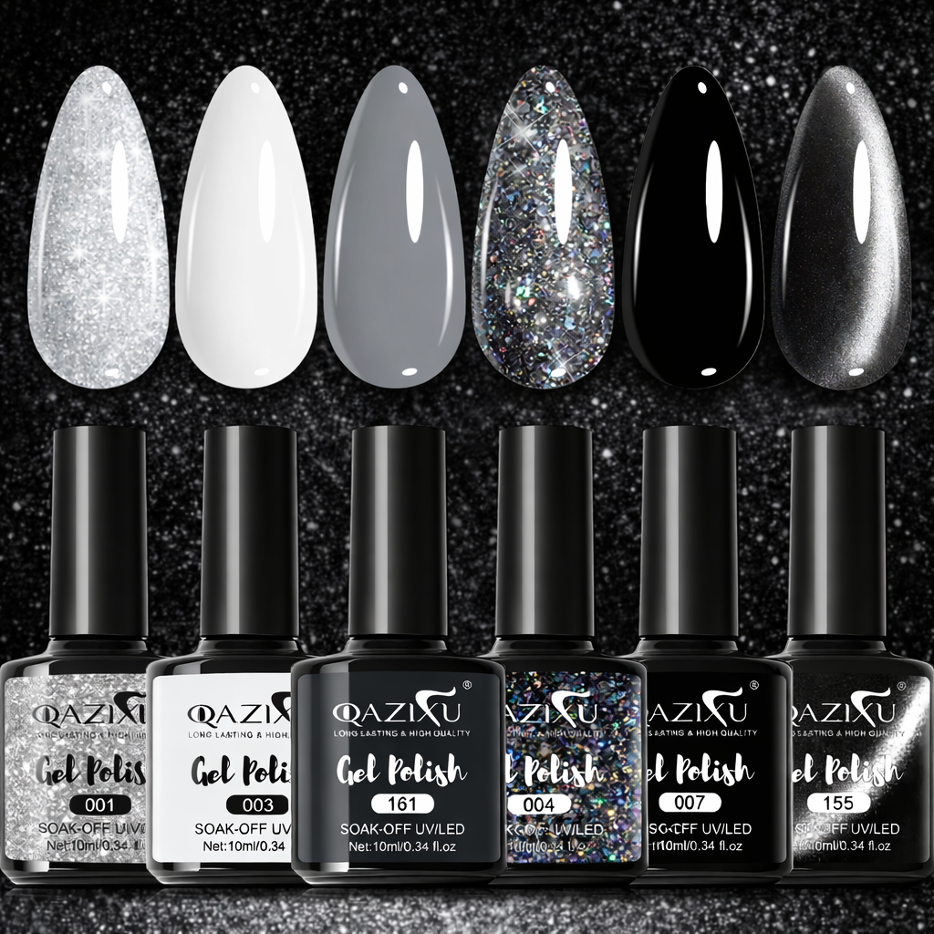 Nail Art Collection | Gel Nail Polish Set with 10ml Bottles | Easy Application for Salon-Quality Manicures