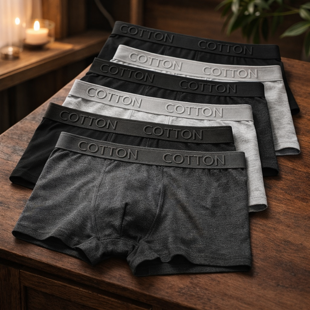 Ethan | Breathable Organic Cotton Mens Boxer Briefs