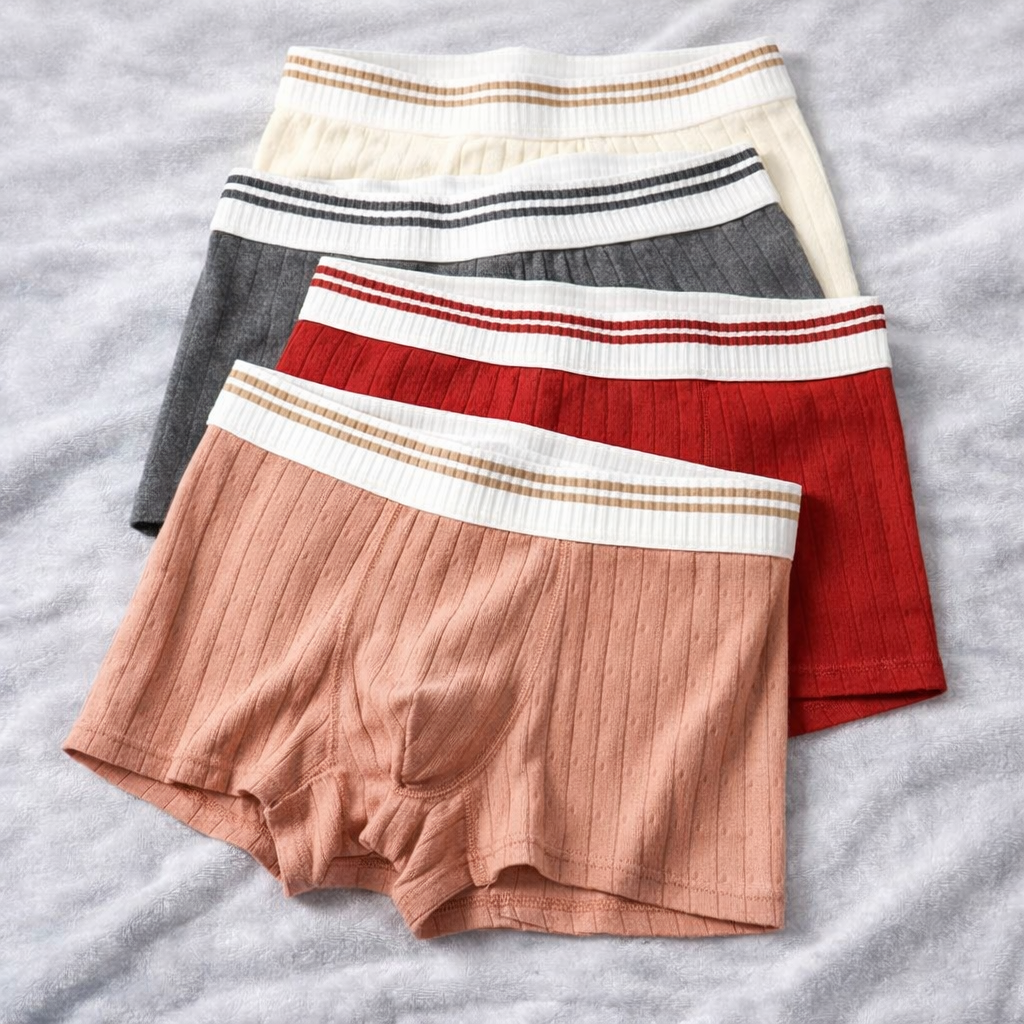 Ethan | Breathable Organic Cotton Boxer Briefs for Men