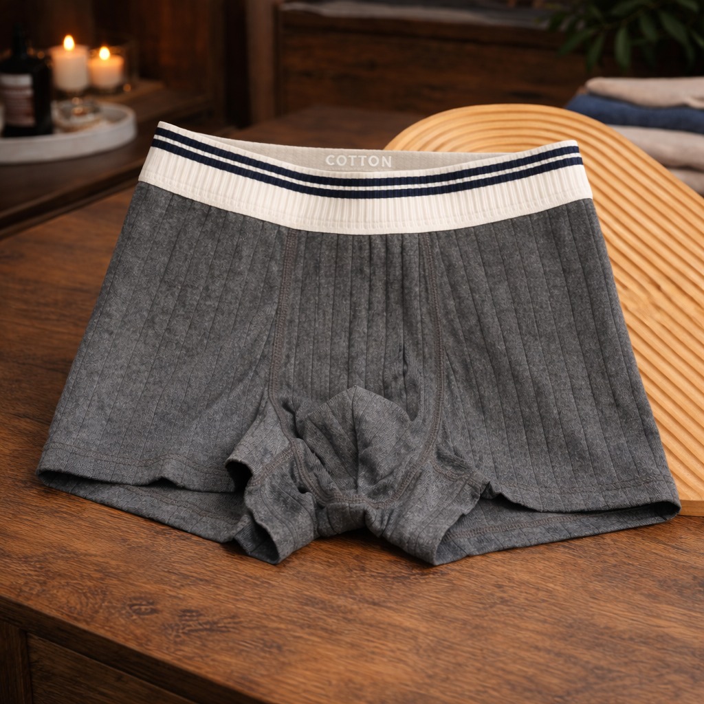Ethan | Breathable Organic Cotton Boxer Briefs for Men