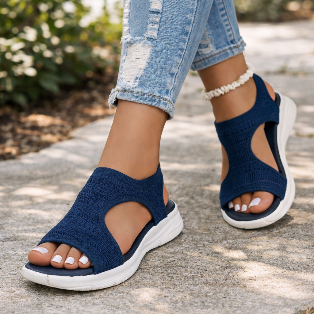 HexoComfy | Women's Sandals with Arch Support & Cushioning | Breathable Design for All-Day Comfort