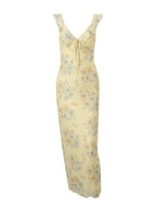 Floral Print Slip Maxi Dress product view 3 - Delvore