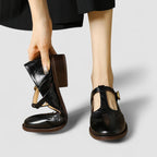 Mary Jane Buckle Strap Flat Shoes product view 5 - Delvore