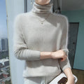 Fuzzy Turtleneck Sweater