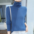 Fuzzy Turtleneck Sweater
