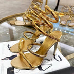 Strappy Stiletto Heel Sandals