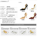 Rivet Trim Stiletto Pumps