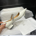 Rhinestone Strap Mary Jane Pumps