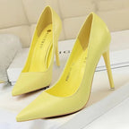 Pointed Toe Stiletto Pumps