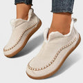 Shearling Lined Moccasin Shoes product view 2 - Delvore