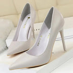 Pointed Toe Stiletto Pumps