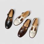 Mary Jane Buckle Strap Flat Shoes product view 13 - Delvore
