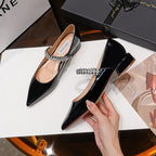 Rhinestone Strap Mary Jane Pumps