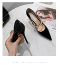 Rhinestone Chain Mary Jane Pumps