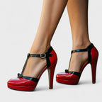 Women’s Orthopedic Heels – Comfortable Arch Support High Heel Shoes, Cushioned Platform Closed Toe Dress Heels - Cararush